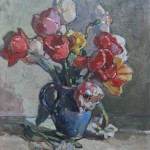 Christine's Tulips- 20"  x 16" 