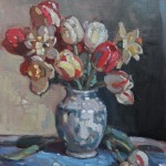 Garden Tulips- 16"  x 12" 