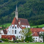Scenic Austria, church and mountain